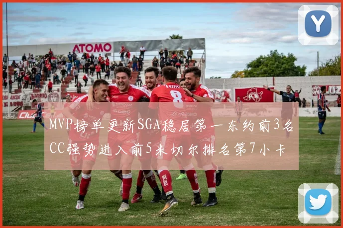 MVP榜单更新SGA稳居第一东约前3名CC强势进入前5米切尔排名第7小卡获提名